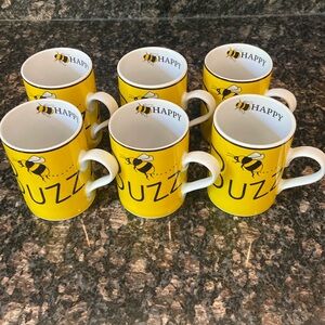 Dept 56 Buzz bee mug set